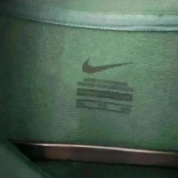 Nike Vintage Green White Stripe Track Jacket Out and Inside Pockets Men’s XXL - Picture 3 of 12